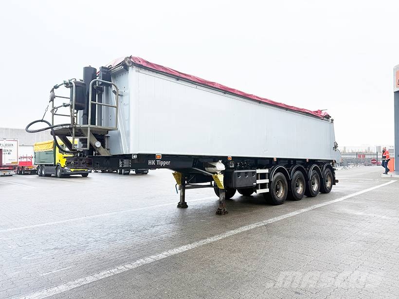 HK TIPPER Tipper / Alukastenmulde Kipper 40 m3 نصف مقطورات قلابة