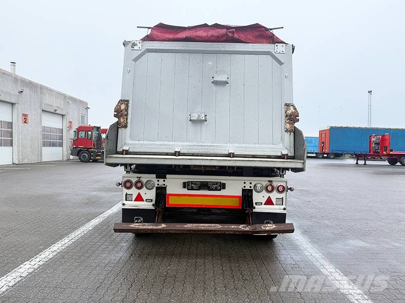 HK TIPPER Tipper / Alukastenmulde Kipper 40 m3 نصف مقطورات قلابة