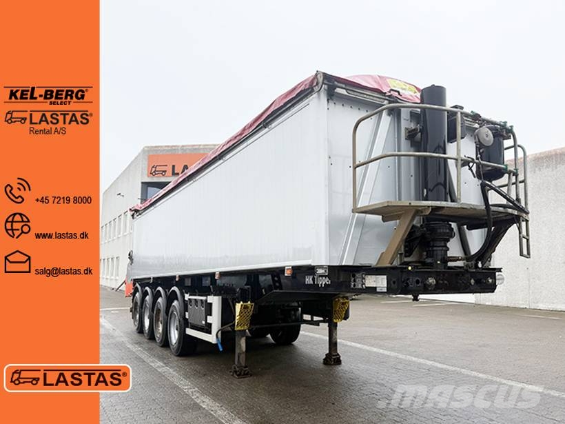 HK TIPPER Tipper / Alukastenmulde Kipper 40 m3 نصف مقطورات قلابة