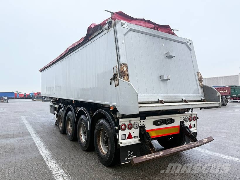 HK TIPPER Tipper / Alukastenmulde Kipper 40 m3 نصف مقطورات قلابة