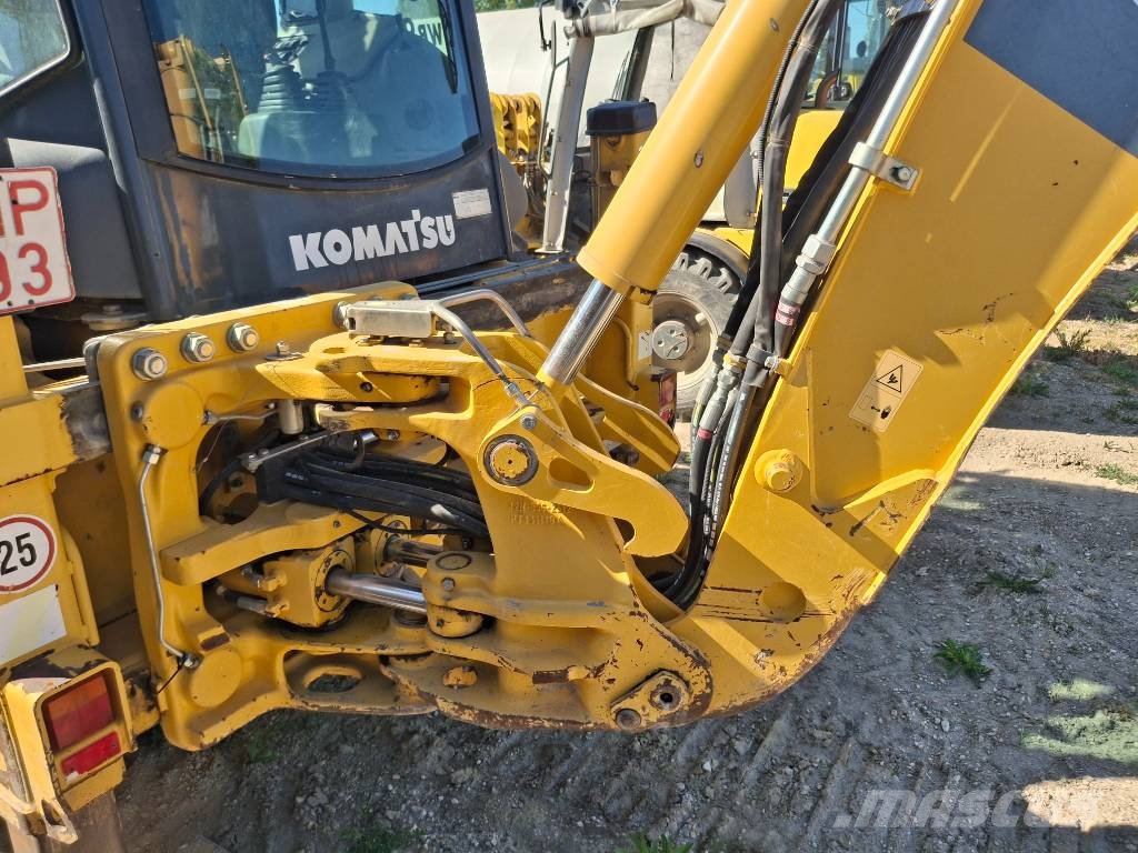 Komatsu WB 93 R-8 لوادر ذات جرافات عكسية