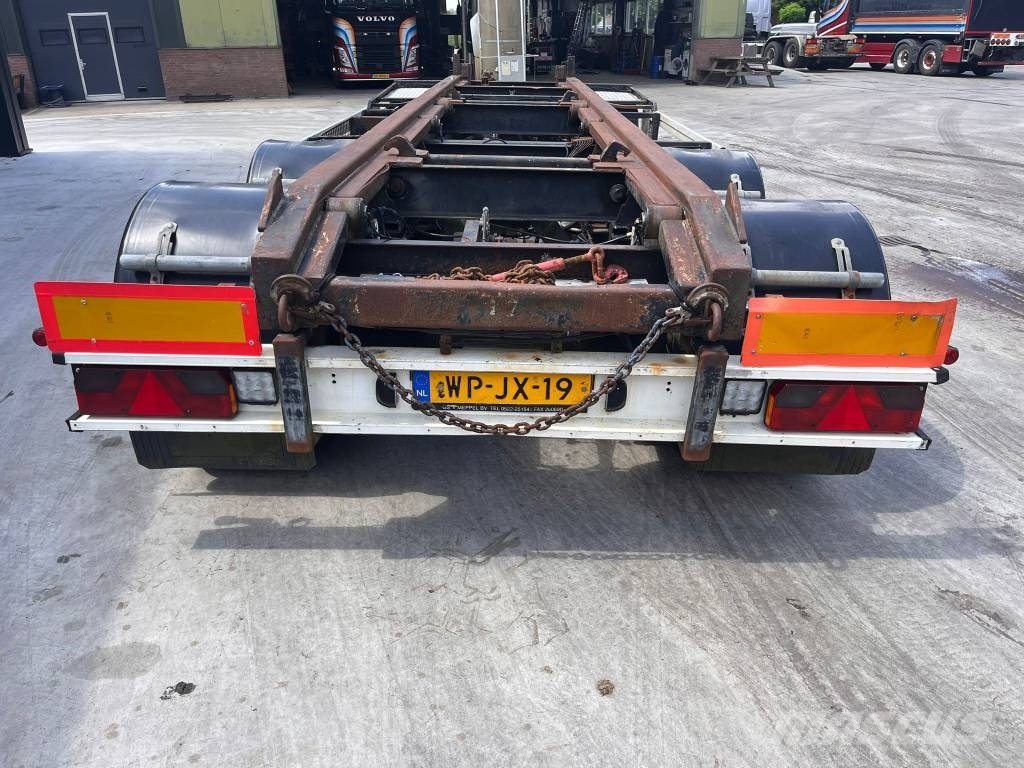 GS Meppel Container aanhanger Täyskonttiperävaunut