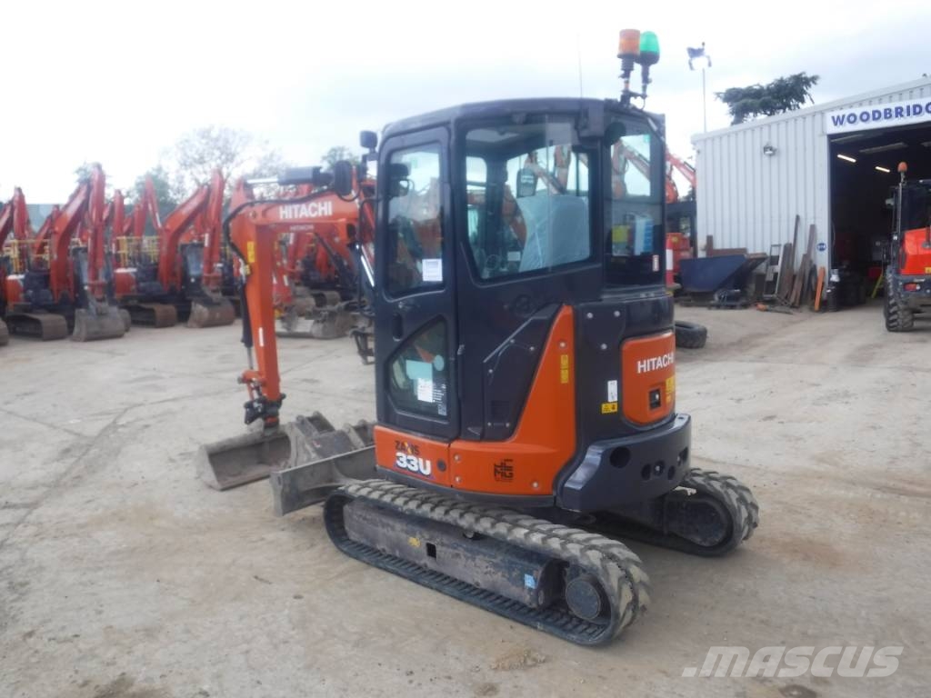 Hitachi ZX 33 U-6, 2023, Luton, Bedfordshire, United Kingdom