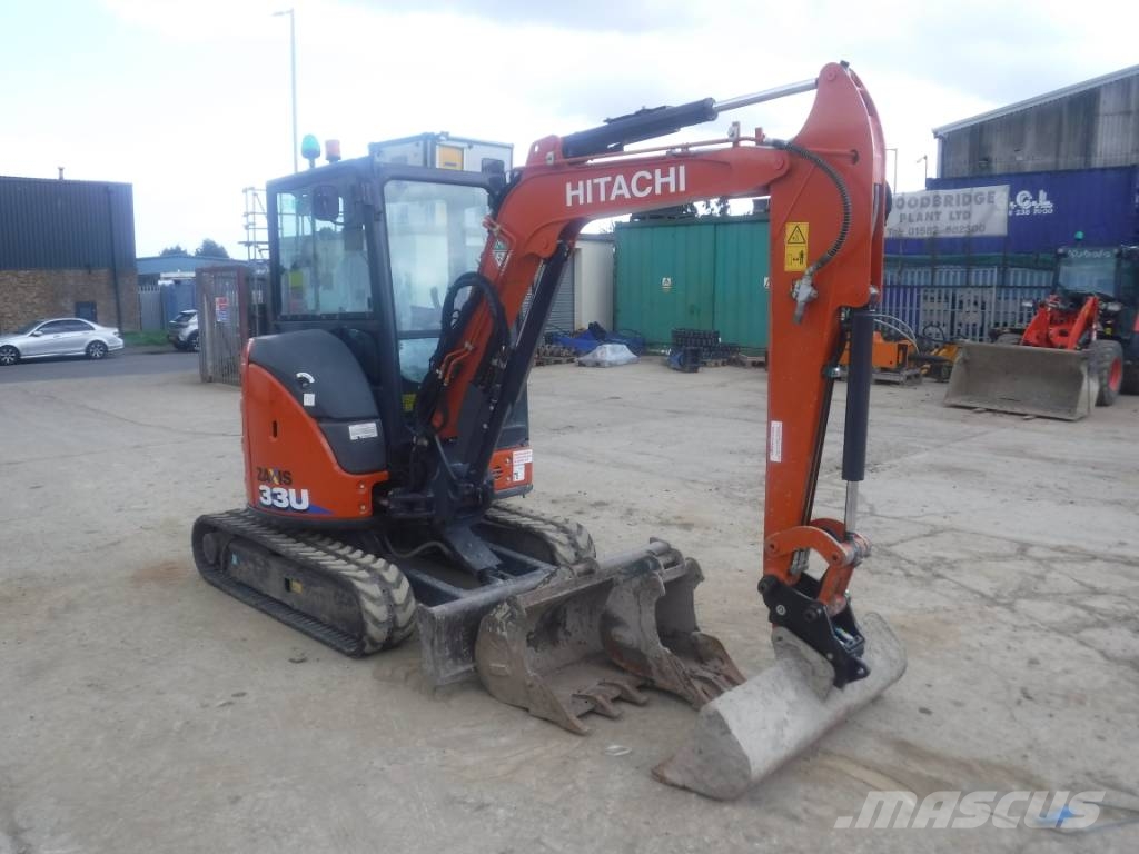 Hitachi ZX 33 U-6, 2023, Luton, Bedfordshire, United Kingdom