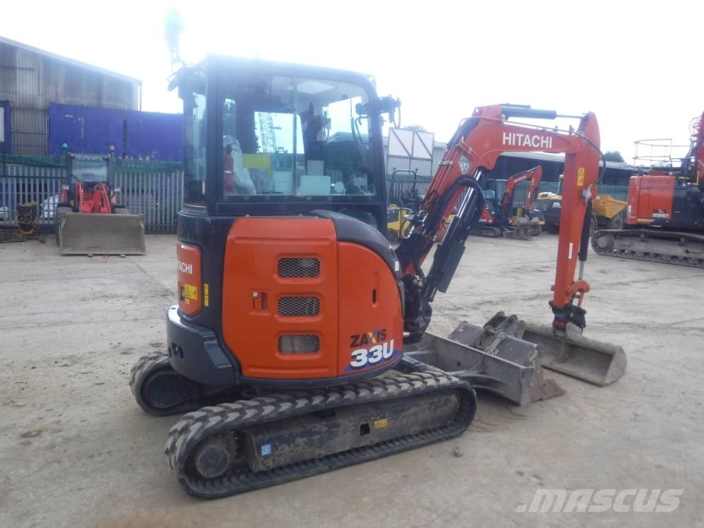 Hitachi ZX 33 U-6, 2023, Luton, Bedfordshire, United Kingdom