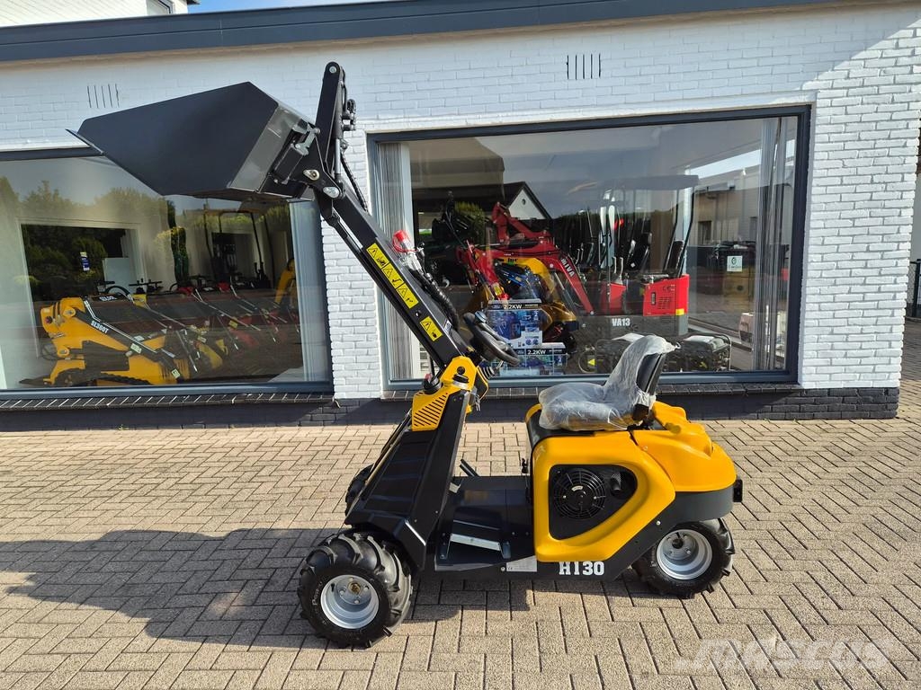 Heracles Hofman H130 mini loader Degelijke kwaliteit shovel Mini iekrāvēji