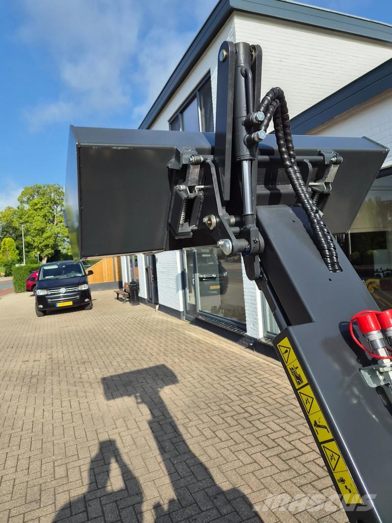 Heracles Hofman H130 mini loader Degelijke kwaliteit shovel Mini iekrāvēji
