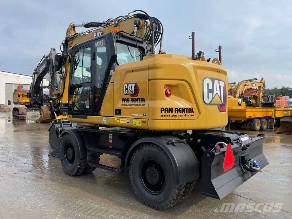 CAT M315 Uthyres/For Rental Ratiniai ekskavatoriai