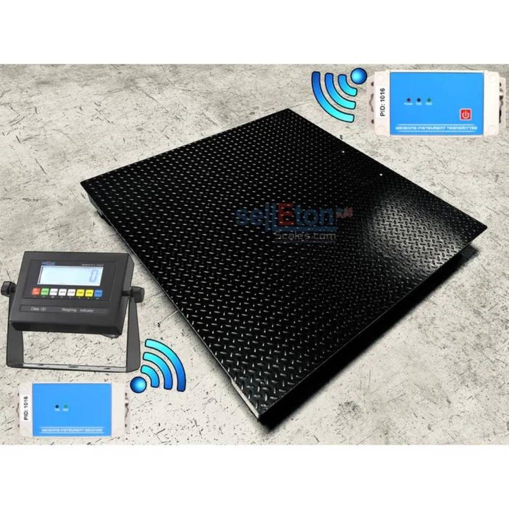 SellEton NTEP 24" x 36" Wireless Floor scales Scal Básculas puente