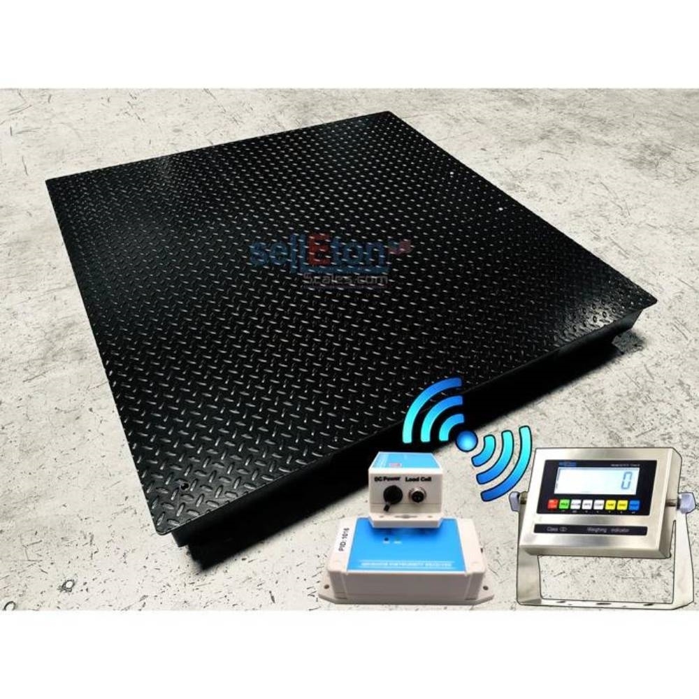 SellEton NTEP 24" x 36" Wireless Floor scales Scal Básculas puente