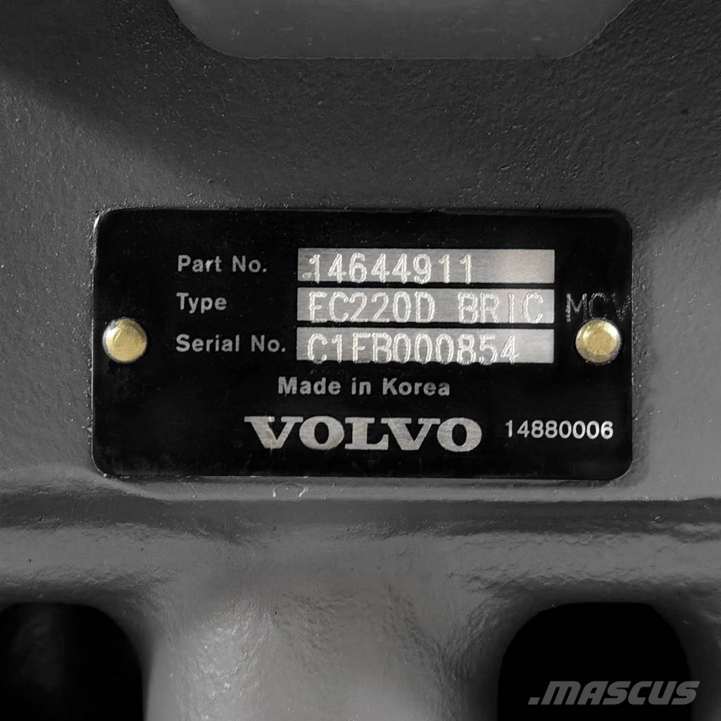 Volvo EC220E Control Valve 14660763 14699615 14714209 Transmissão