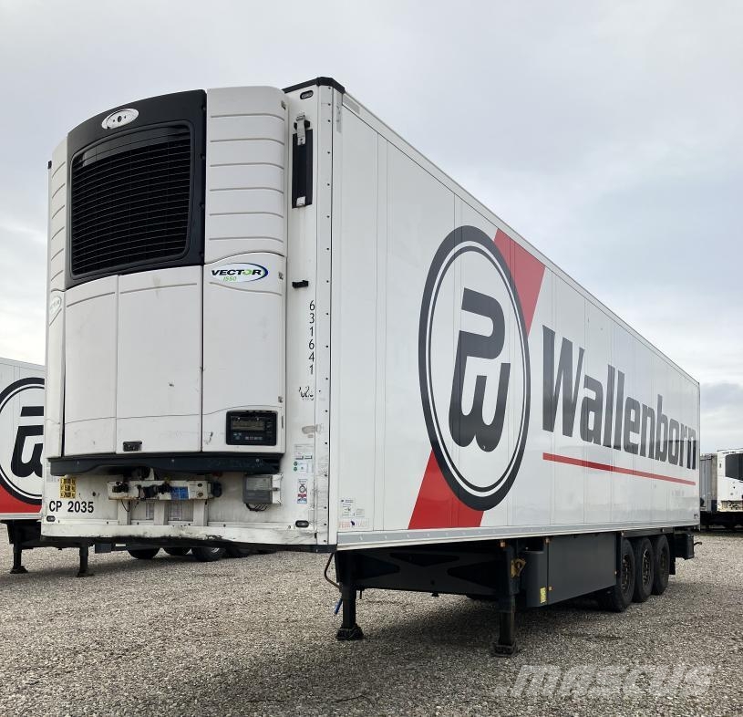 Schmitz Cargobull Trailer Reefer Flower Width & Double Stock Straigh نصف مقطورات بدرجة حرارة قابلة للضبط