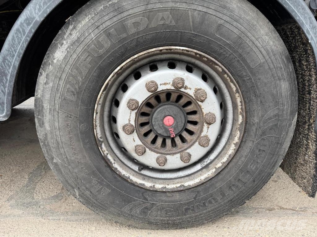 Krone SZP18 ELNZ4 2 AXLE + SLIDING ROOF + BÄR LIFT 2500 نصف مقطورات بباب جانبي