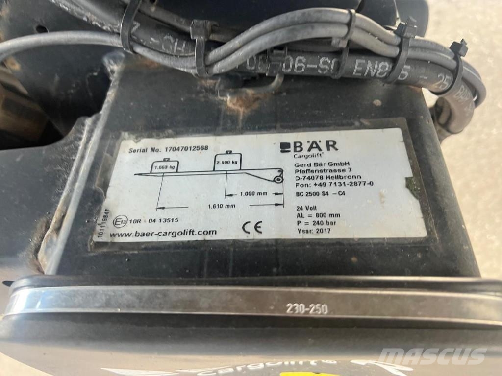 Krone SZP18 ELNZ4 2 AXLE + SLIDING ROOF + BÄR LIFT 2500 نصف مقطورات بباب جانبي