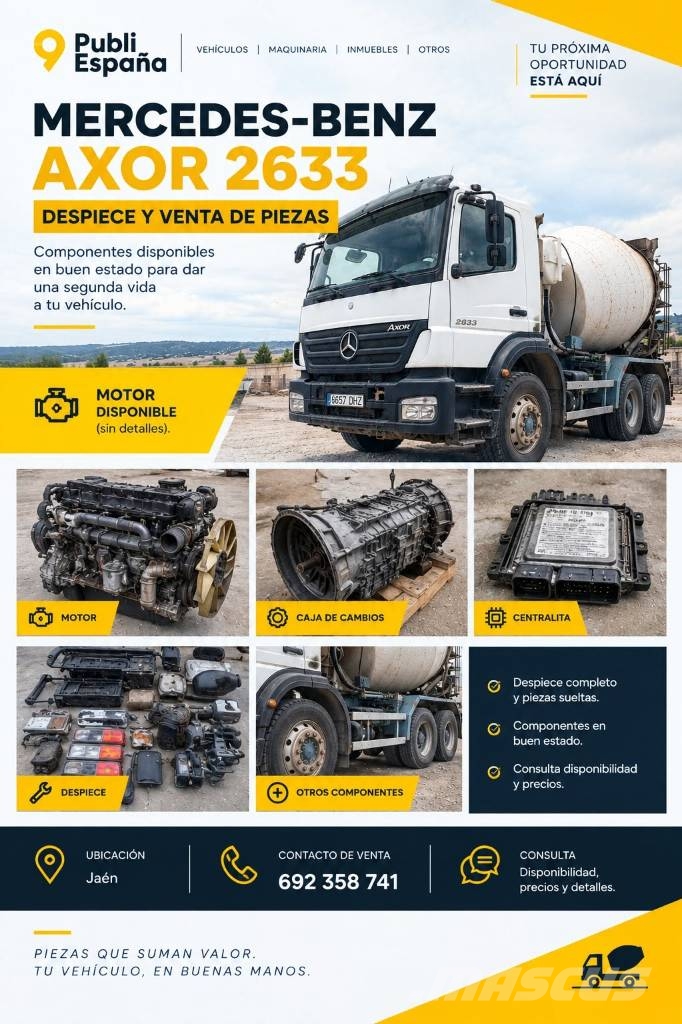 Mercedes-Benz Axor 2633 Betonmischer