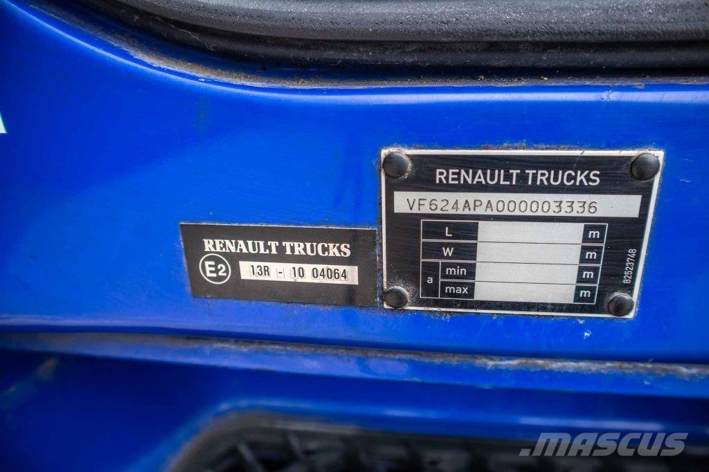 Renault PREMIUM 380DXI+E5/EEV+DHOLLANDIA 起重可拆卸式卡車