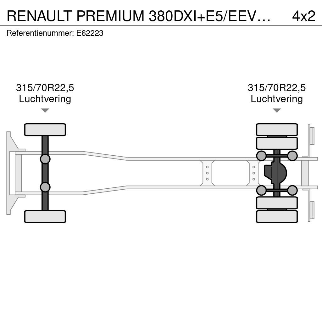 Renault PREMIUM 380DXI+E5/EEV+DHOLLANDIA 起重可拆卸式卡車