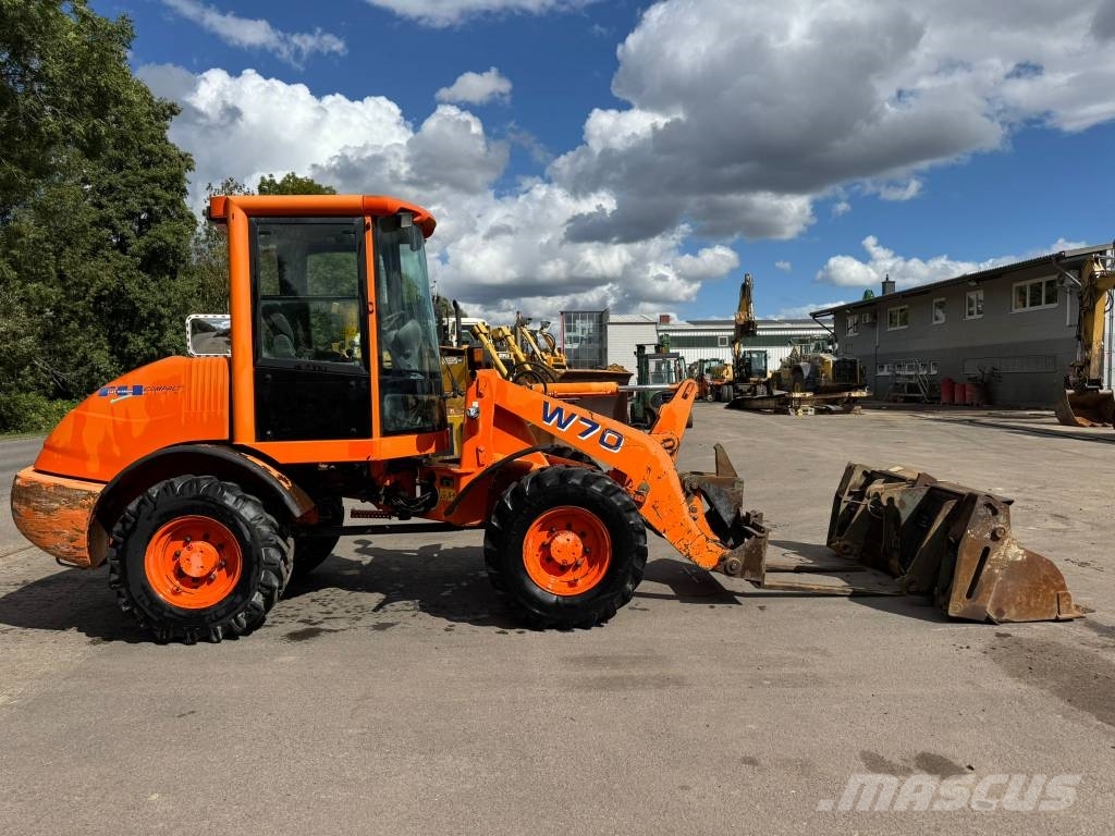 Fiat-Hitachi W70 **BJ. 2001 * 6048H/SW/Gabel ** Wielladers
