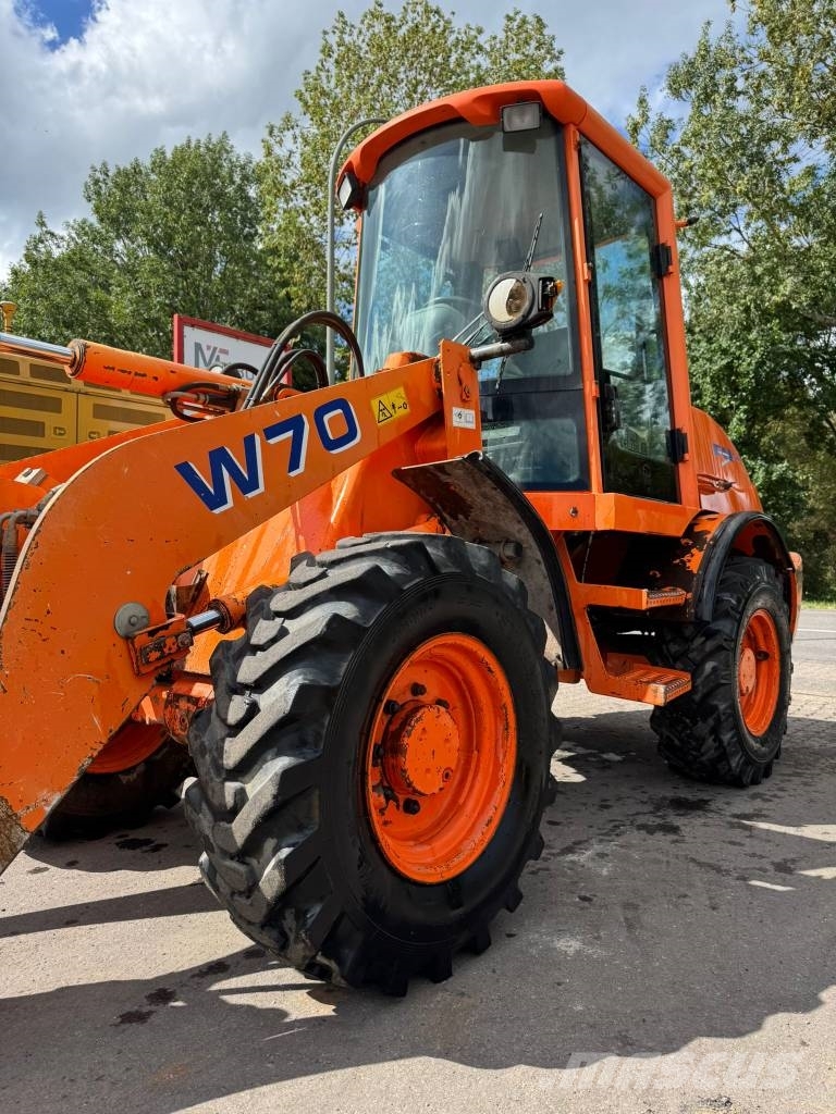 Fiat-Hitachi W70 **BJ. 2001 * 6048H/SW/Gabel ** Wielladers