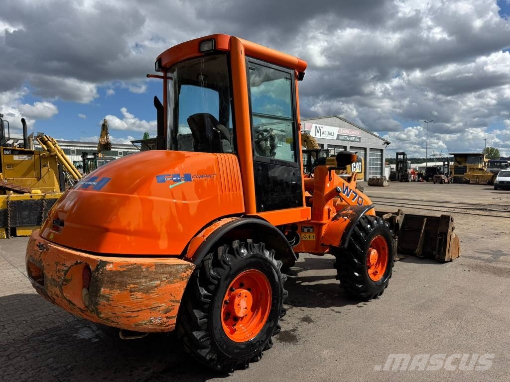 Fiat-Hitachi W70 **BJ. 2001 * 6048H/SW/Gabel ** Wielladers