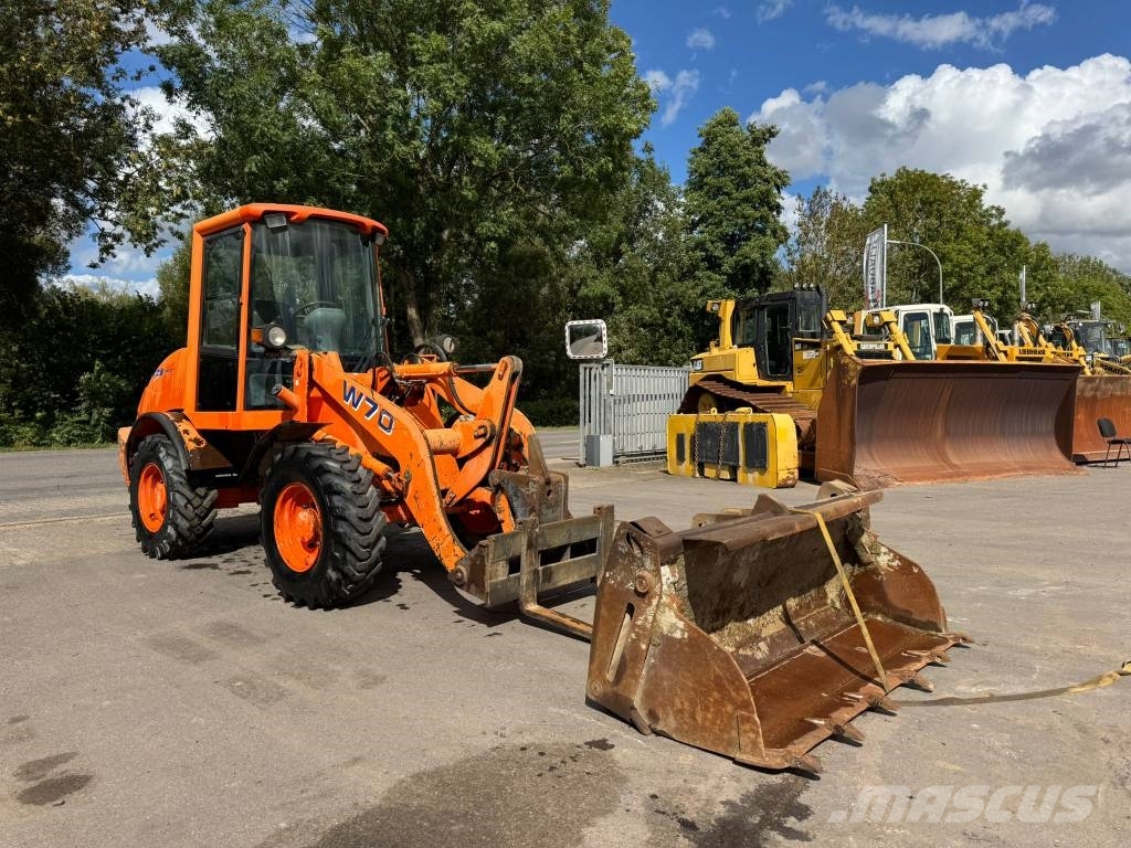 Fiat-Hitachi W70 **BJ. 2001 * 6048H/SW/Gabel ** Wielladers