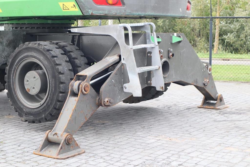 Sennebogen 818 ME | SORTING GRAB | BLADE + OUTRIGGERS Bagri na kolesih