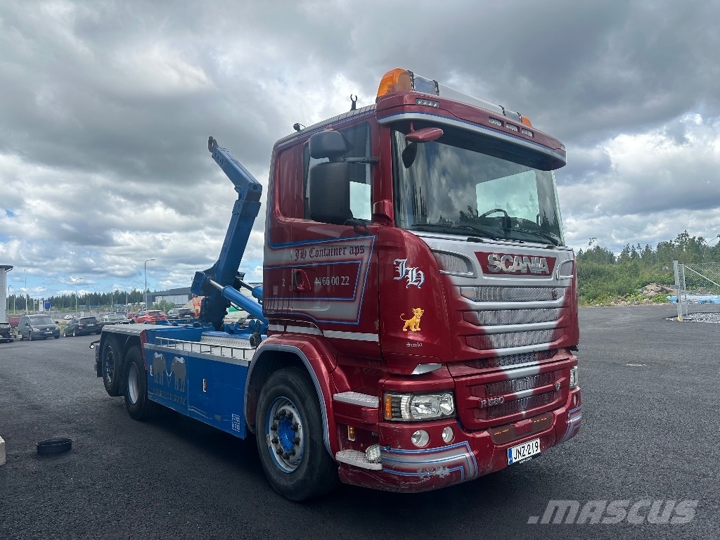 Scania R580 6x2*4 Camiones elevadores de gancho