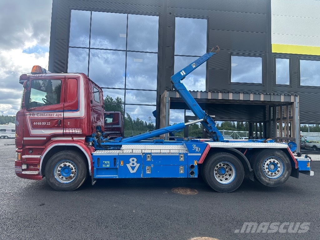 Scania R580 6x2*4 Camiones elevadores de gancho