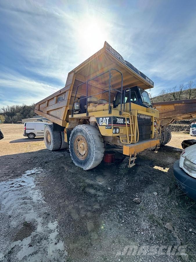 CAT 769D Kabīnes un interjers