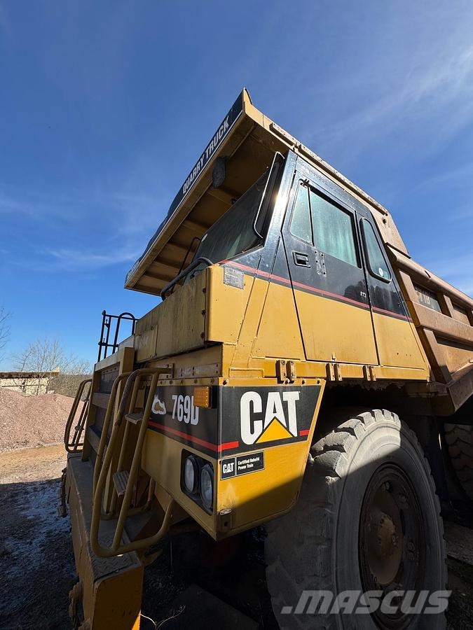 CAT 769D Kabīnes un interjers