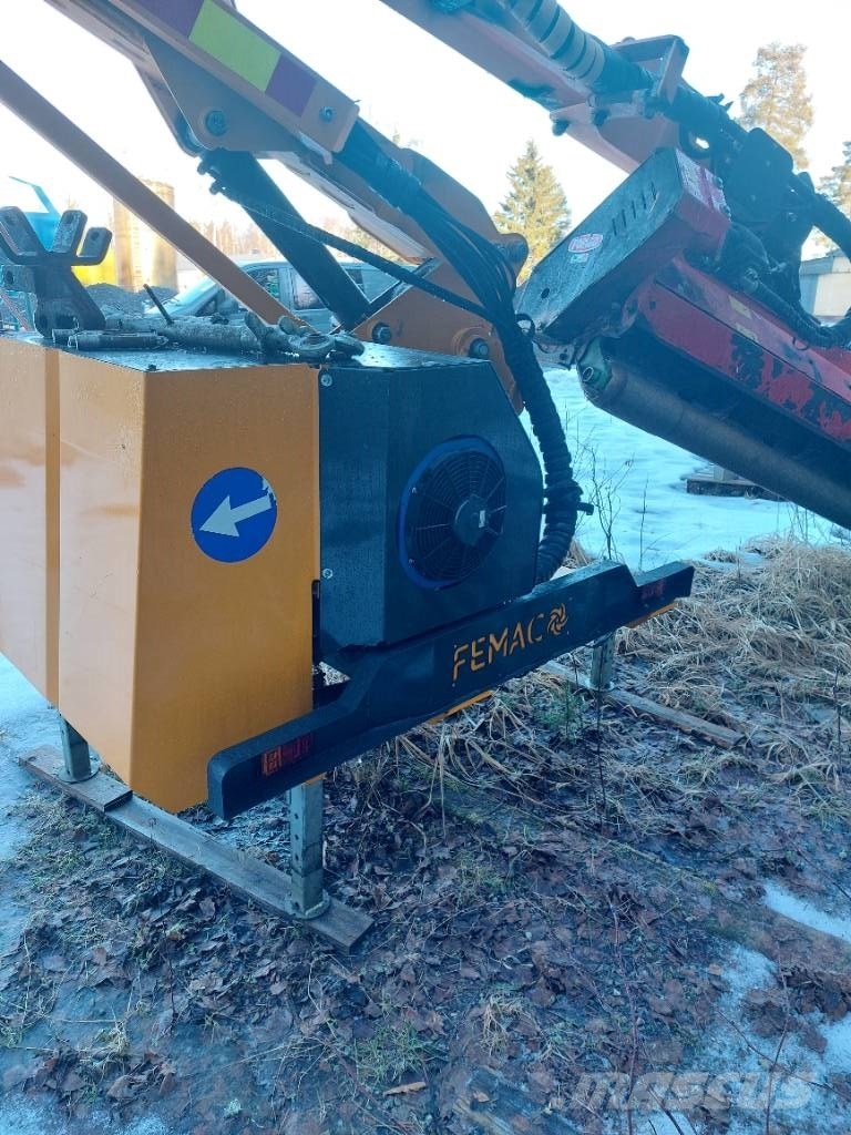 Femac VFR7+FORIGO 220 leikkuupää Piennarmurskain Szárzúzók és fűkaszák
