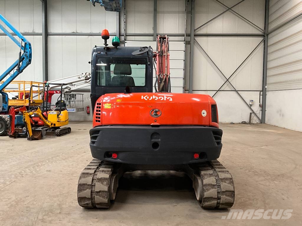 Kubota KX 080-4 Midigraafmachines 7t - 12t