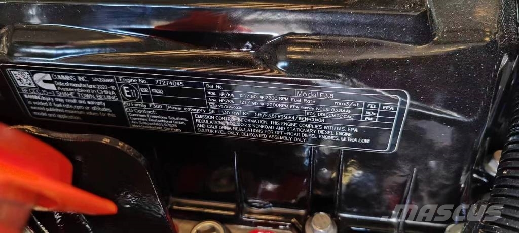 Cummins QSF3.8 CPL5342 construction machinery motor Motorer