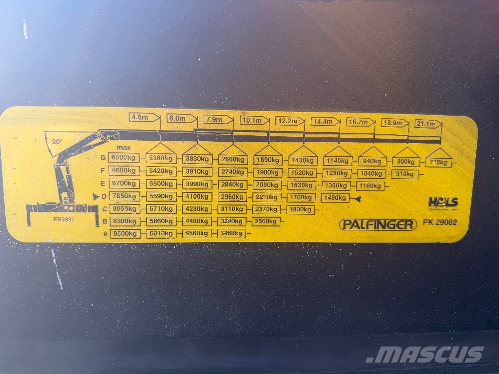 Renault 450DX PALFINGER PK29002 Kamioni sa kranom