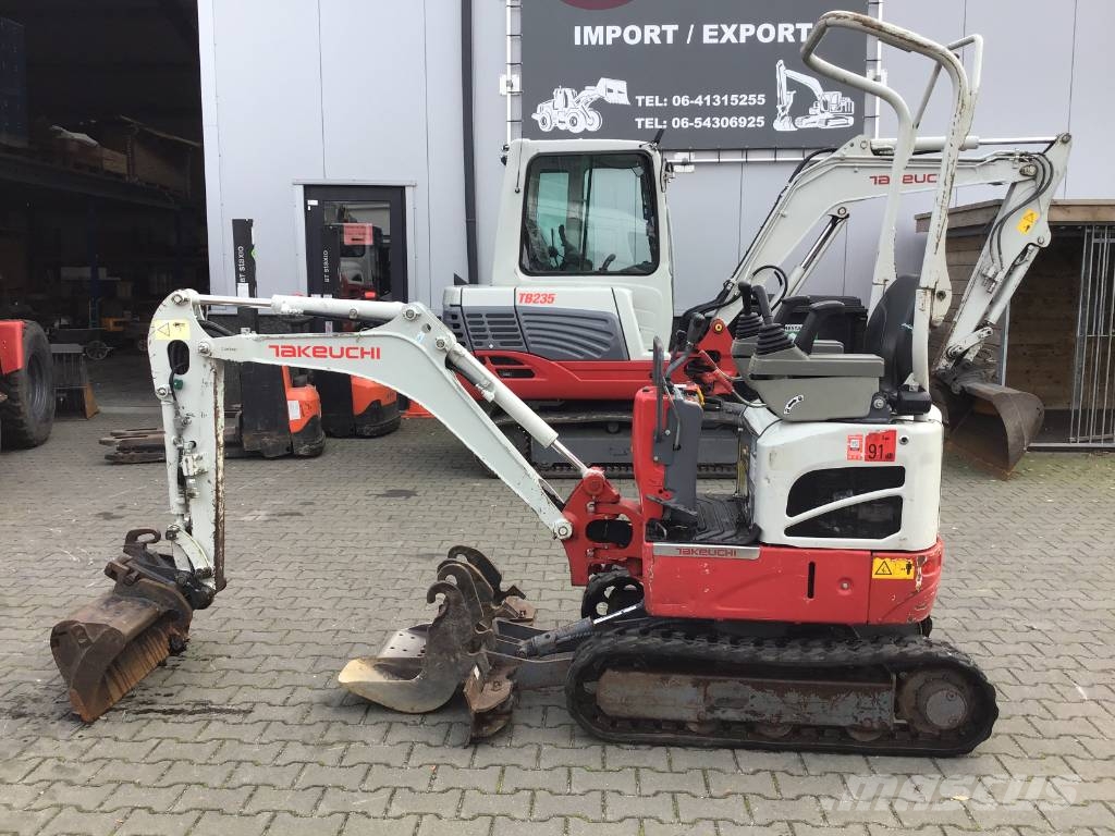 Takeuchi TB 210 Miniekskavaatorid < 7 t