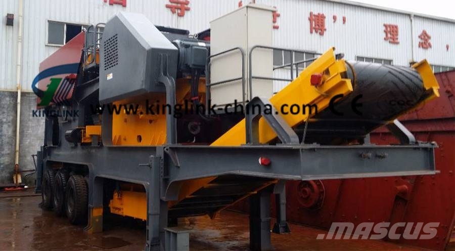 Kinglink KL938E69 Wheeled/Portable/Mobile Stone Jaw Crusher Mobile crushers