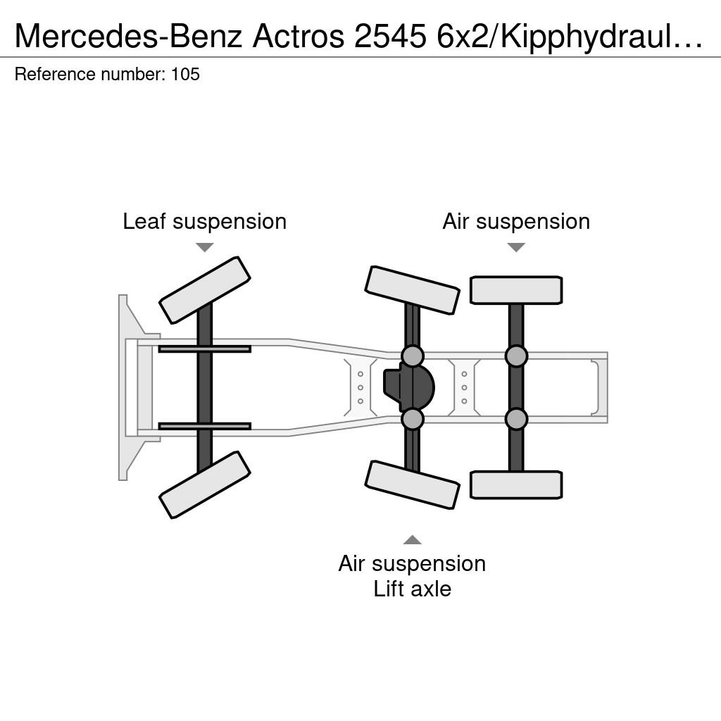 Mercedes-Benz Actros 2545 6x2/Kipphydraulik /Motorschaden !!! Τράκτορες