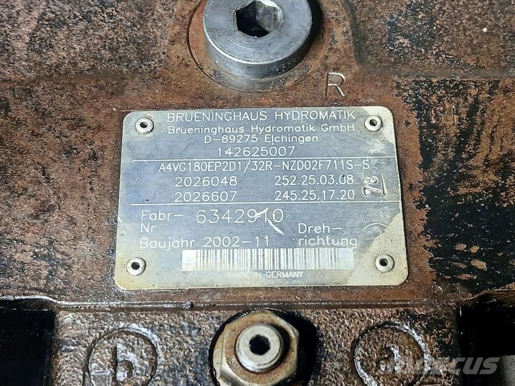 Brueninghaus Hydromatik A4VG180EP2D1/32R-142625007-Drive pump/Fahrpumpe Hidraulice
