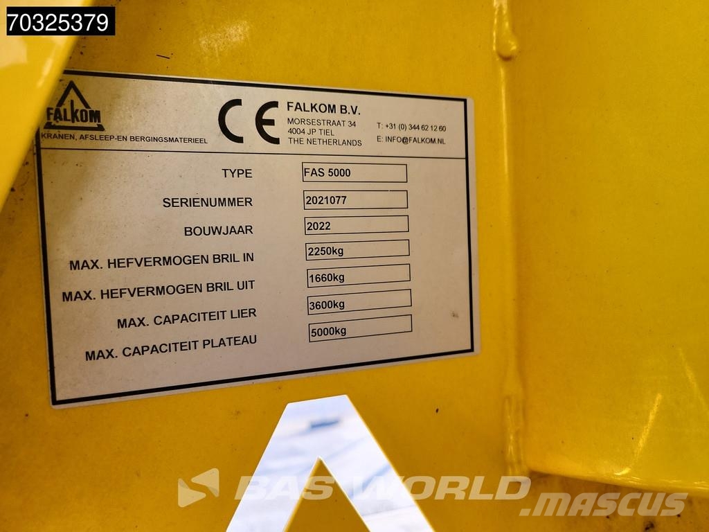 DAF LF 230 LF 4X2 NL-truck APK Falkom FAS 5000 Abschle مركبات إصلاح الأعطال