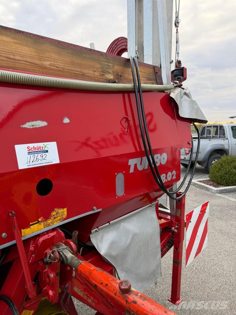 Accord Turbo 18.02 Exacta Düngerstreuer Fahrwerk Mineral spreaders