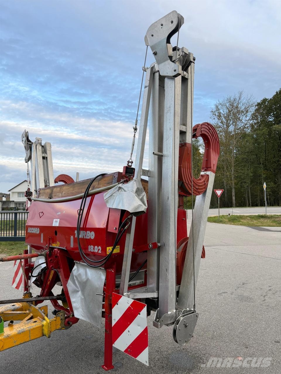 Accord Turbo 18.02 Exacta Düngerstreuer Fahrwerk Mineral spreaders