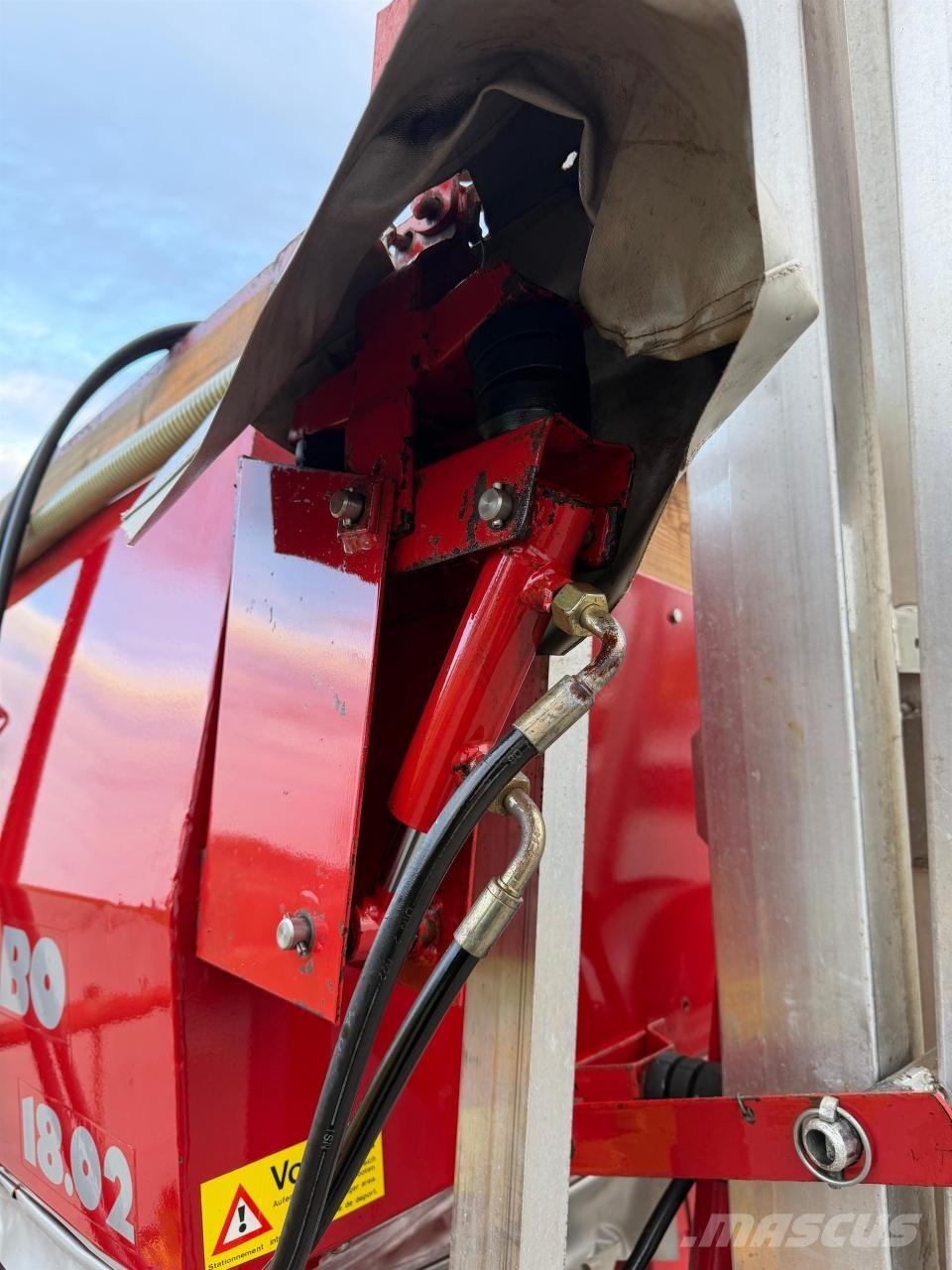 Accord Turbo 18.02 Exacta Düngerstreuer Fahrwerk Mineral spreaders