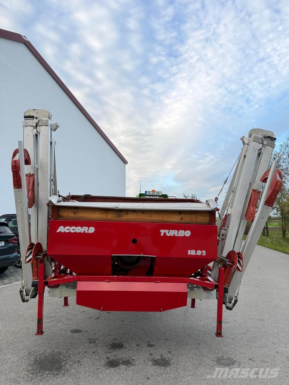 Accord Turbo 18.02 Exacta Düngerstreuer Fahrwerk Mineral spreaders