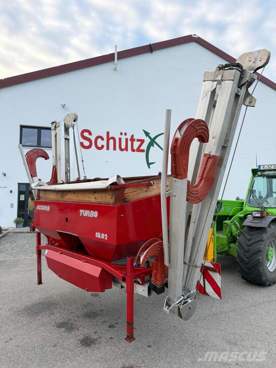 Accord Turbo 18.02 Exacta Düngerstreuer Fahrwerk Mineral spreaders