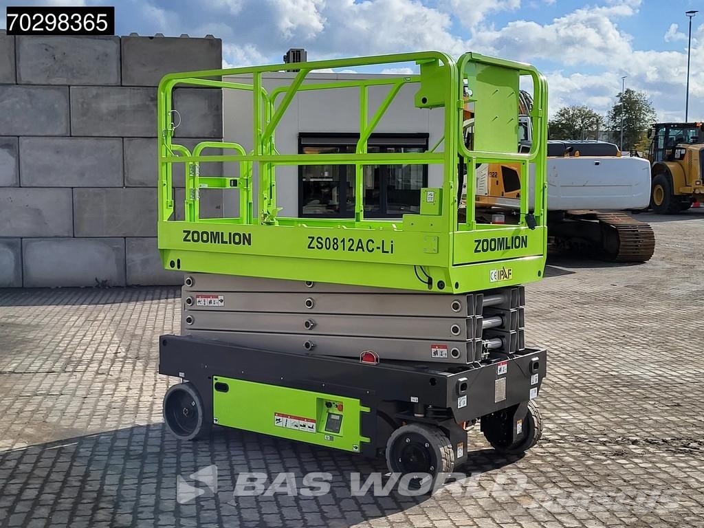 Zoomlion ZS0812AC-Li 8 M - Factory Warranty - CE-Certified Nožnicové zdvíhacie plošiny