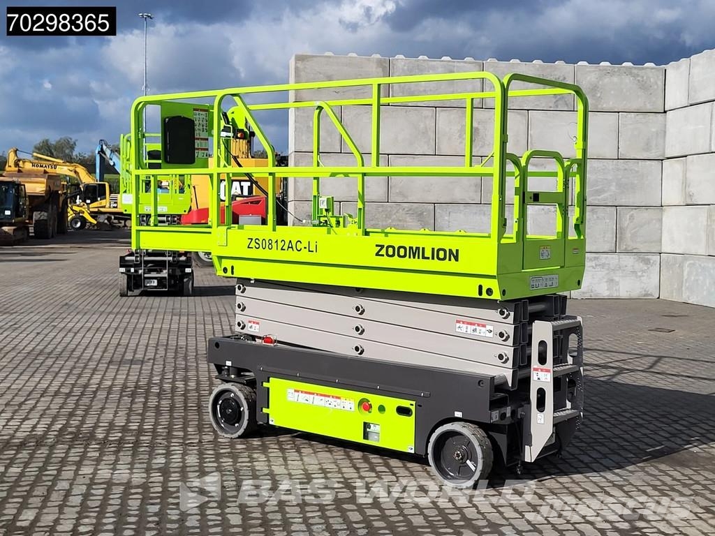 Zoomlion ZS0812AC-Li 8 M - Factory Warranty - CE-Certified Nožnicové zdvíhacie plošiny