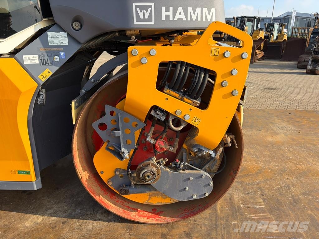Hamm DV70i + Bomag splitter Rodillos de doble tambor