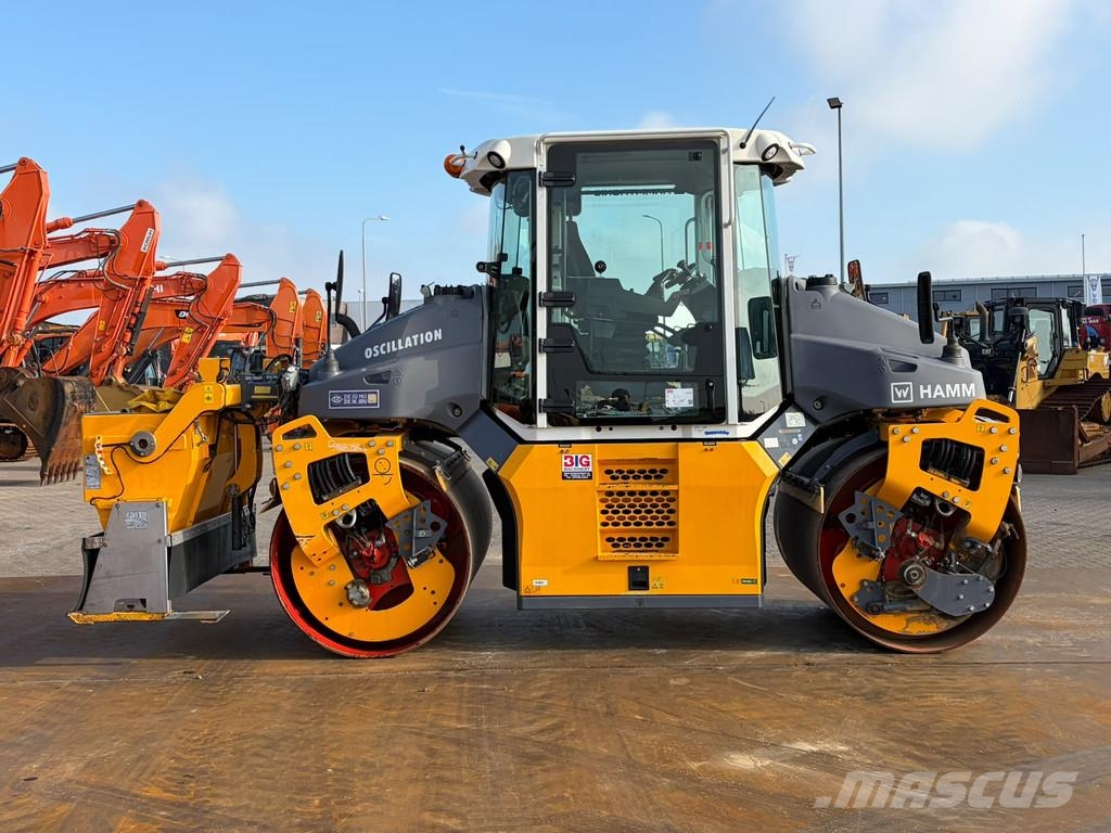 Hamm DV70i + Bomag splitter Rodillos de doble tambor