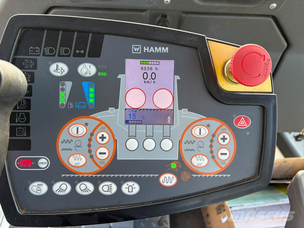 Hamm DV70i + Bomag splitter Rodillos de doble tambor