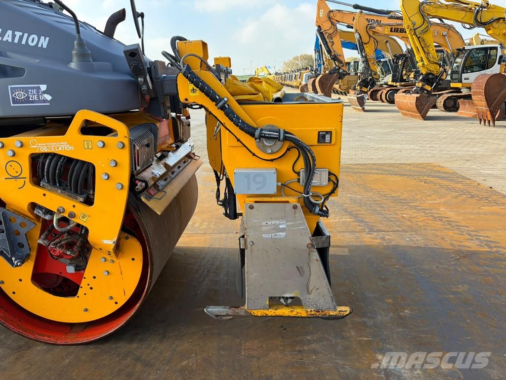 Hamm DV70i + Bomag splitter Rodillos de doble tambor